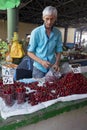 Cherry seller