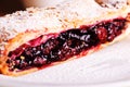 Cherry strudel