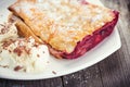 Cherry Strudel Royalty Free Stock Photo