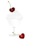 Cherry sundae