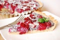 Cherry tart Royalty Free Stock Photo