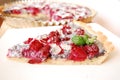 Cherry tart Royalty Free Stock Photo