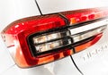 Cherry Tiggo chinese SUV car, backlight stop lamp Royalty Free Stock Photo