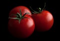 Cherry tomato bunch vegetable Royalty Free Stock Photo