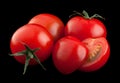 Cherry tomato bunch vegetable Royalty Free Stock Photo