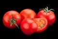 Cherry tomato bunch vegetable Royalty Free Stock Photo