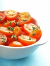 Cherry tomato salad Royalty Free Stock Photo