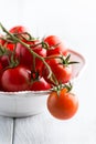 Cherry tomatoes in a bowl