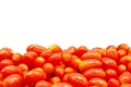 Cherry tomatoes isolate on white Royalty Free Stock Photo