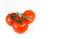 Cherry tomatoes - isolated Royalty Free Stock Photo