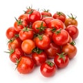 Cherry tomatoes isolated on white background Royalty Free Stock Photo