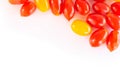 Cherry tomatoes isolated on white background, food healhty concept Royalty Free Stock Photo