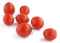 Cherry tomatoes Isolated on white background Royalty Free Stock Photo
