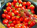 Cherry tomatoes Royalty Free Stock Photo