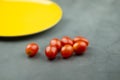 Cherry tomatoes or Sida Thai Tomato Royalty Free Stock Photo