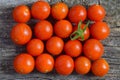 Cherry tomatoes in studio Royalty Free Stock Photo