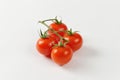 Cherry tomatoes on vine Royalty Free Stock Photo