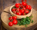 Cherry tomatoes Royalty Free Stock Photo