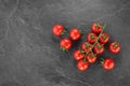 Cherry Tomatos top view Royalty Free Stock Photo