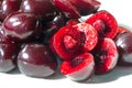 Cherry In the United States, most sweet cherries are grown in Washington, California, Oregon, Wisconsin, and Michigan. Important