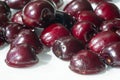 Cherry In the United States, most sweet cherries are grown in Washington, California, Oregon, Wisconsin, and Michigan. Important