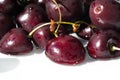 Cherry In the United States, most sweet cherries are grown in Washington, California, Oregon, Wisconsin, and Michigan. Important