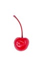 Cherry on white background Royalty Free Stock Photo