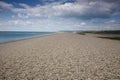 Chersil beach, dorset Royalty Free Stock Photo
