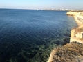 Crimea. Chersonesus. The sea. Royalty Free Stock Photo