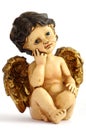 Cherub sitting