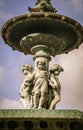 Cherubs on a fountain Royalty Free Stock Photo