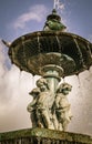 Cherubs on a fountain Royalty Free Stock Photo