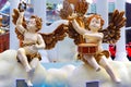 Cherubs playing musical instuments Royalty Free Stock Photo