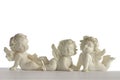 Cherubs sitting Royalty Free Stock Photo