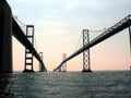 Chesapeake bay bridge 2 Royalty Free Stock Photo