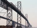 Chesapeake bay bridge Royalty Free Stock Photo