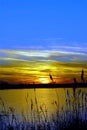 Chesapeake Bay Maryland sunset Royalty Free Stock Photo