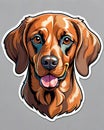 Chesapeake bay retriever dog sticker decal family favorite