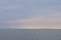 The Chesapeake Bay, at sunset Royalty Free Stock Photo