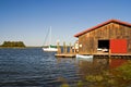 Chesapeake BoatHouse Royalty Free Stock Photo
