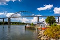 The Chesapeake City Bridge, over the Chesapeake and Delaware Can