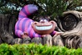 The Cheshire cat from magic Lewis Carroll`s tale