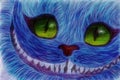 Cheshire Cat's smile Royalty Free Stock Photo