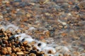 The Sea On Chesil Bank, Dorset, UK Royalty Free Stock Photo