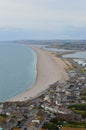 Chesil beach and the fleet Dorset England UK 