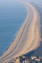 Chesil beach near portland in Weymouth Dorset