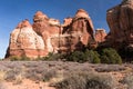 Chesler Park located within Canyonlands National Park - Needles District Utah.