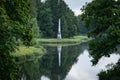 Chesme Obelisk in the Gatchina Park