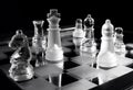 Chess B&w Royalty Free Stock Photo