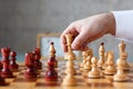 Chess battle Royalty Free Stock Photo